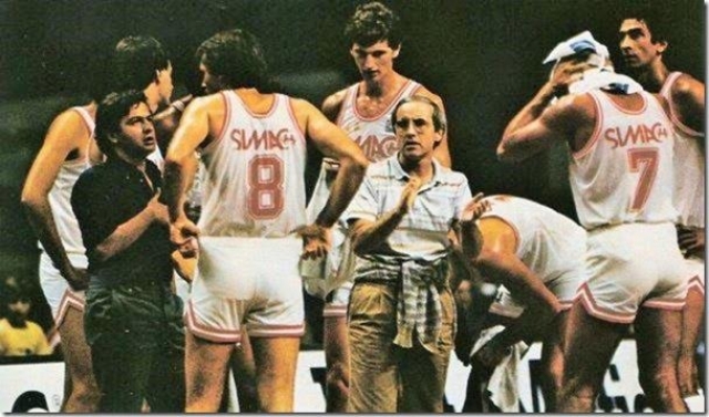 Un time-out della Simac con Peterson e Casalini a dirigere il tutto